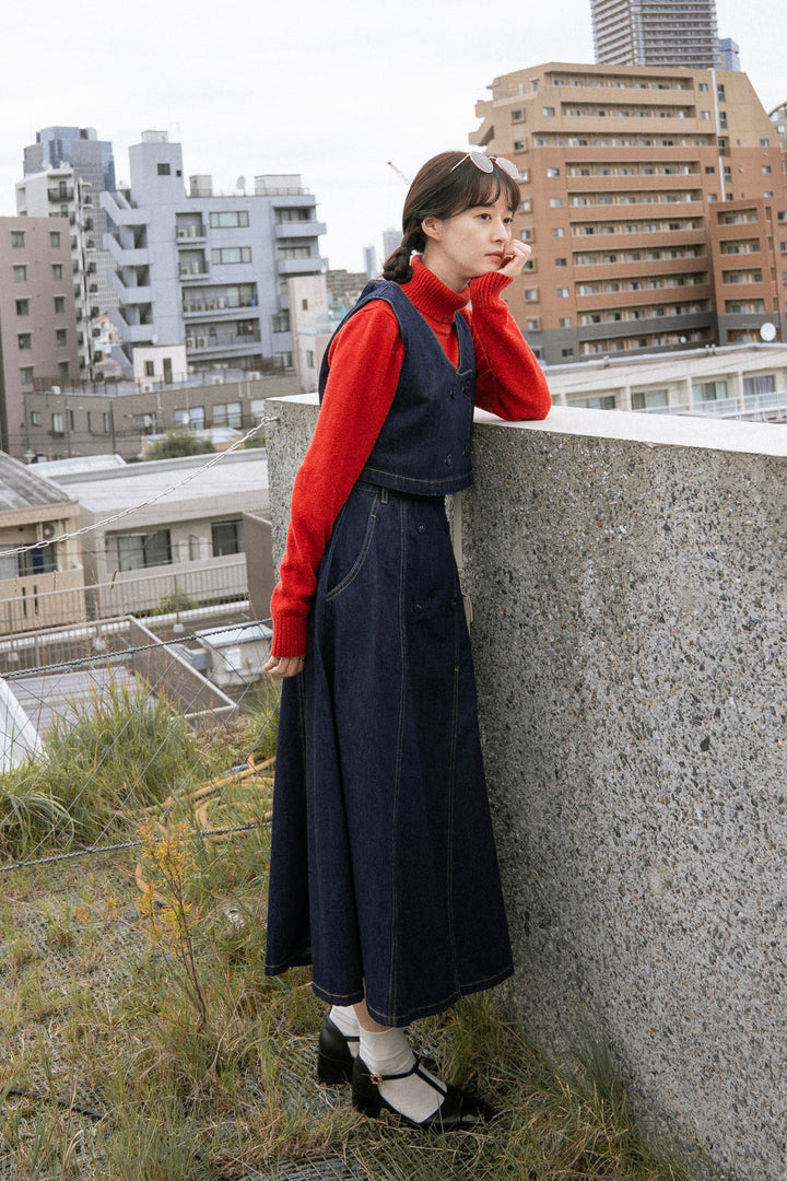 TNEWTIES《Product name》⚪︎⚪︎Flare long skirt-Color