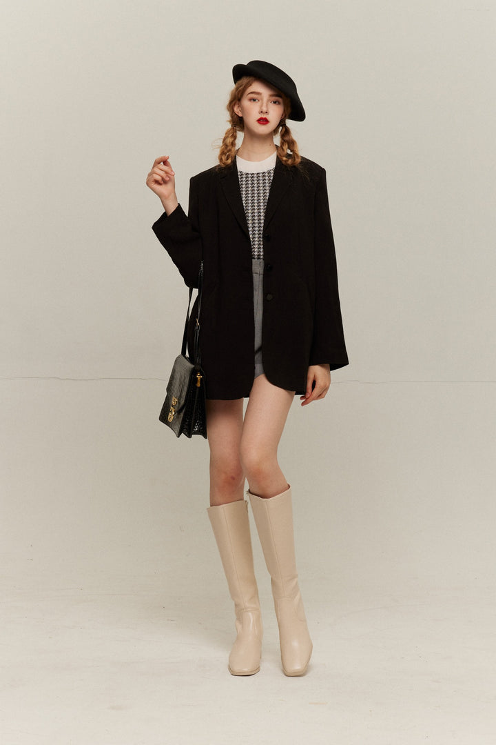 "I have to hang up" Removable pleated jacket (Copy)