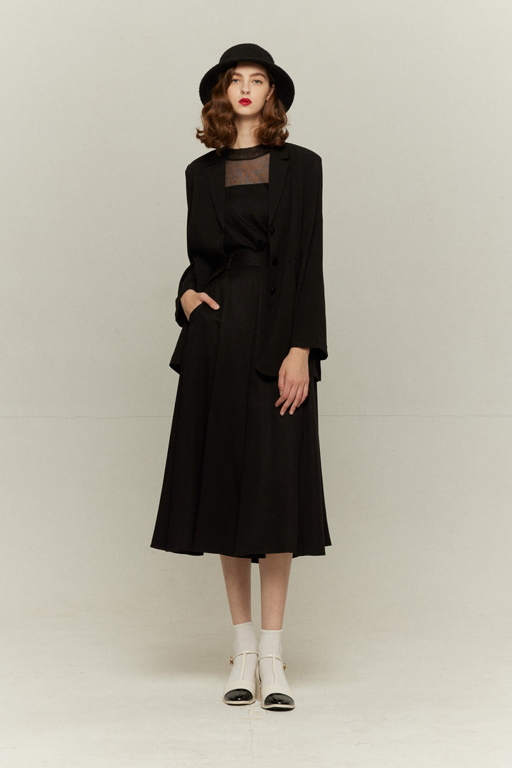 "I have to hang up" Removable pleated jacket (Copy)