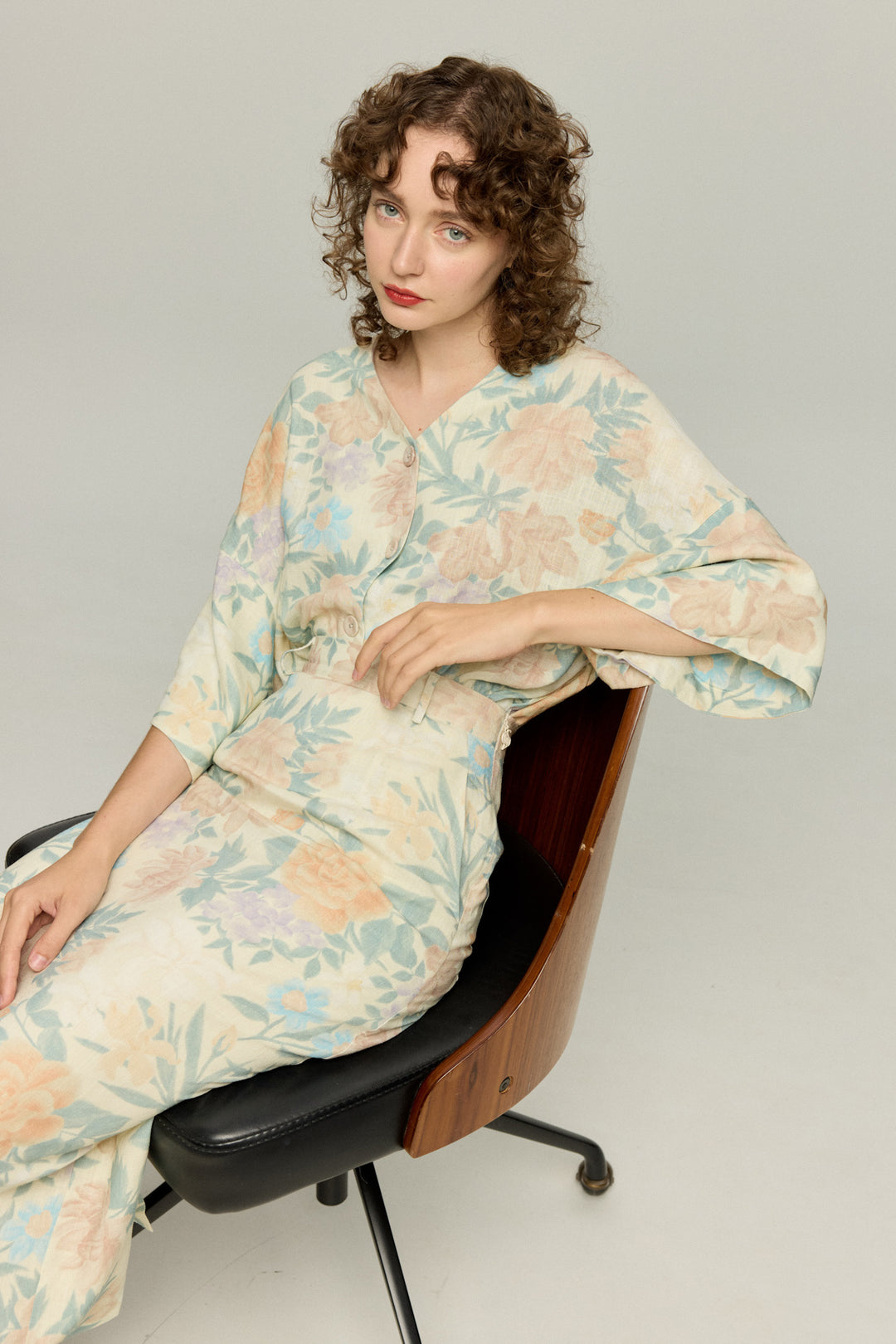 《一緒に花火大会に行かない？》ストレートシルエットハイウエストスカート-Light color