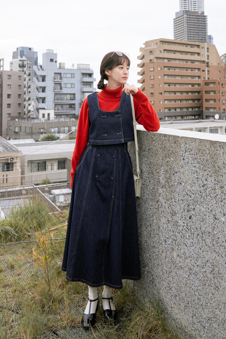 TNEWTIES《Product name》⚪︎⚪︎Flare long skirt-Color