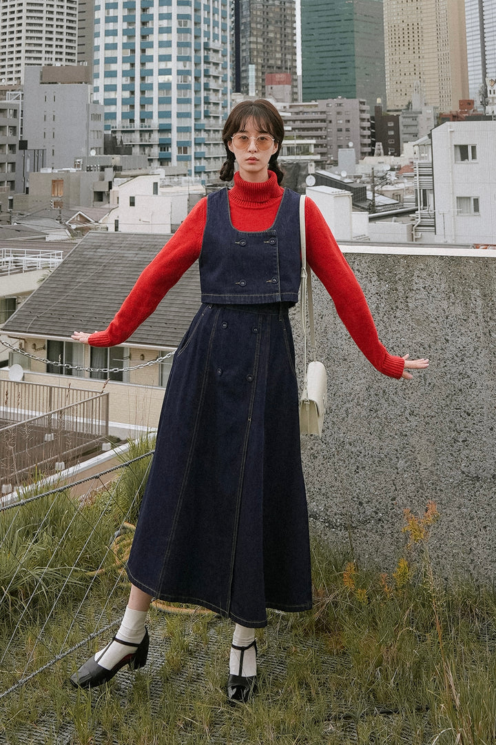 TNEWTIES《Product name》⚪︎⚪︎Flare long skirt-Color