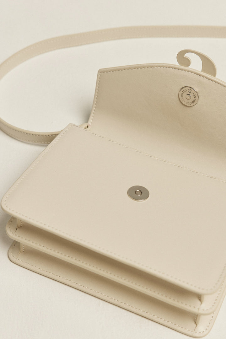 No.5本革ショルダーバッグ-White