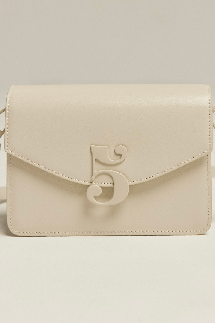 No.5本革ショルダーバッグ-White