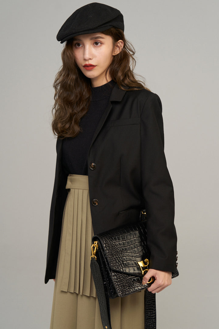 "I have to hang up" Removable pleated jacket (Copy)