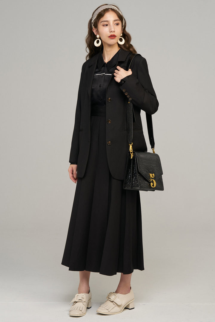 "I have to hang up" Removable pleated jacket (Copy)