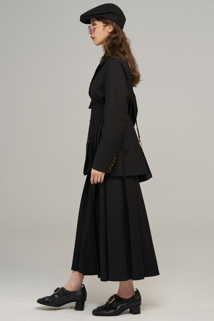 "I have to hang up" Removable pleated jacket (Copy)