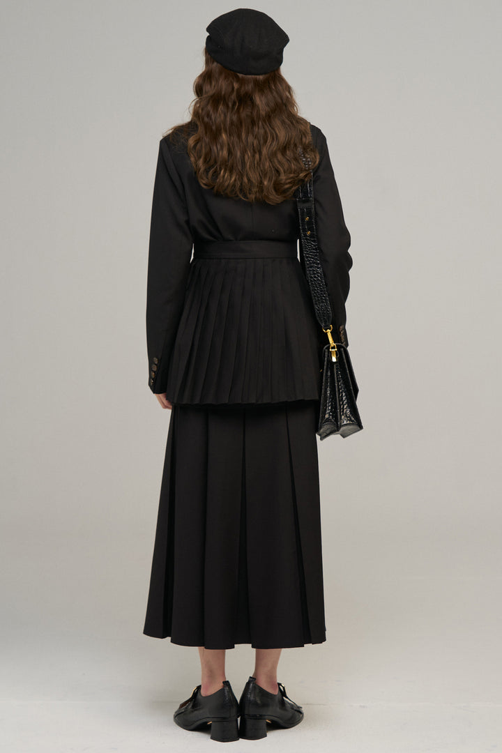 "I have to hang up" Removable pleated jacket (Copy)