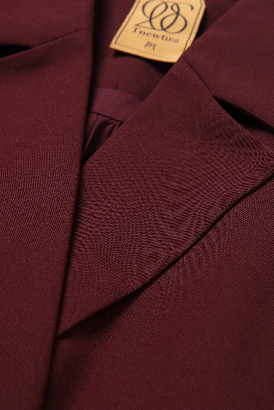 《Toy Train》Double-breasted A-line jacket