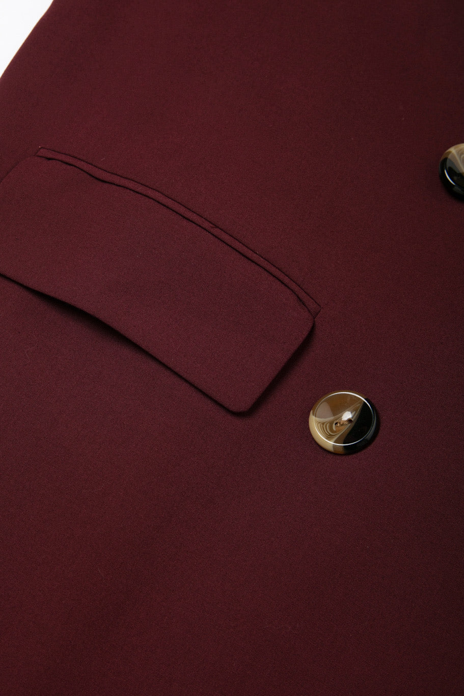 《Toy Train》Double-breasted A-line jacket