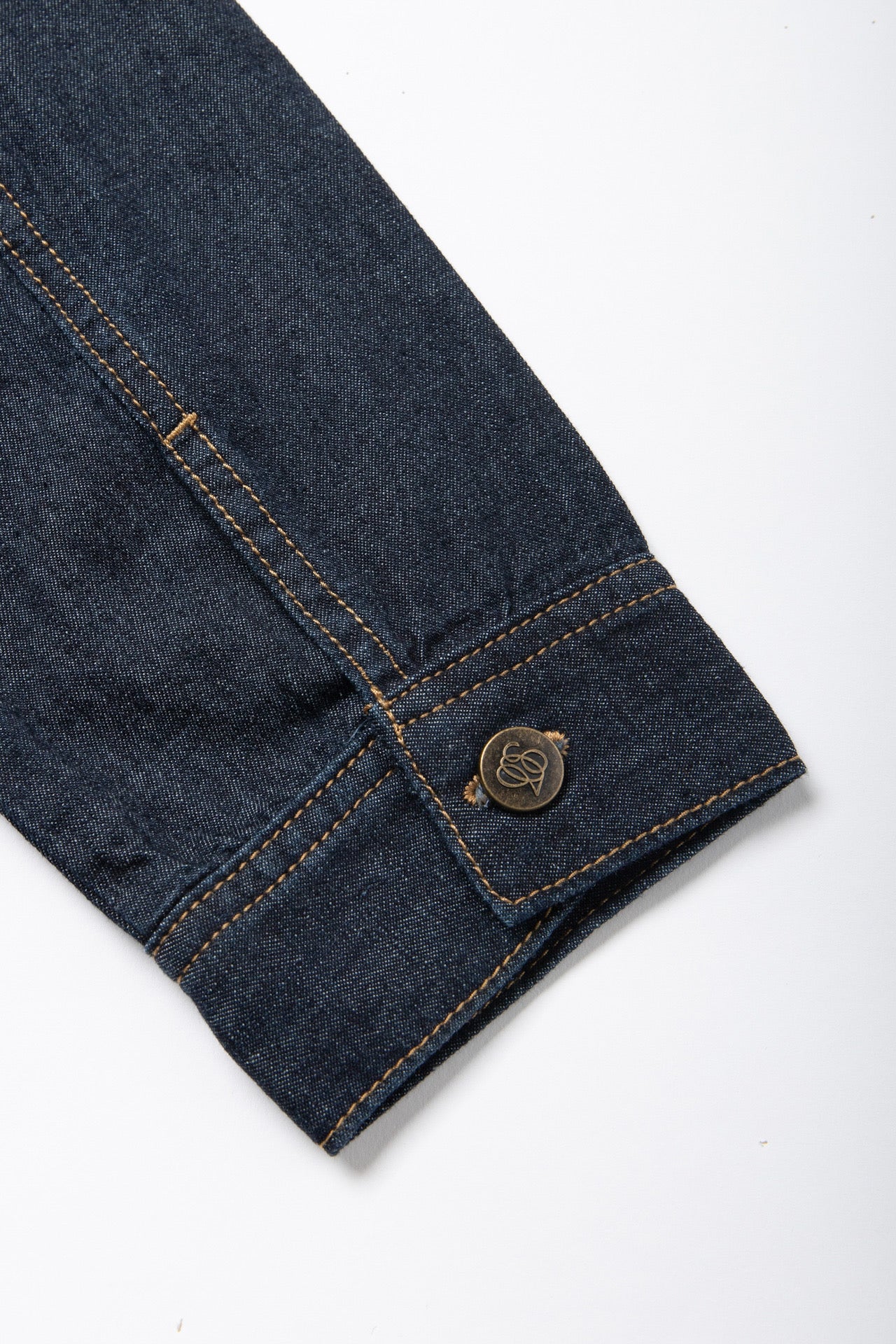 《もうひとつのダイアリー》クロップドデニムジャケット-Navy