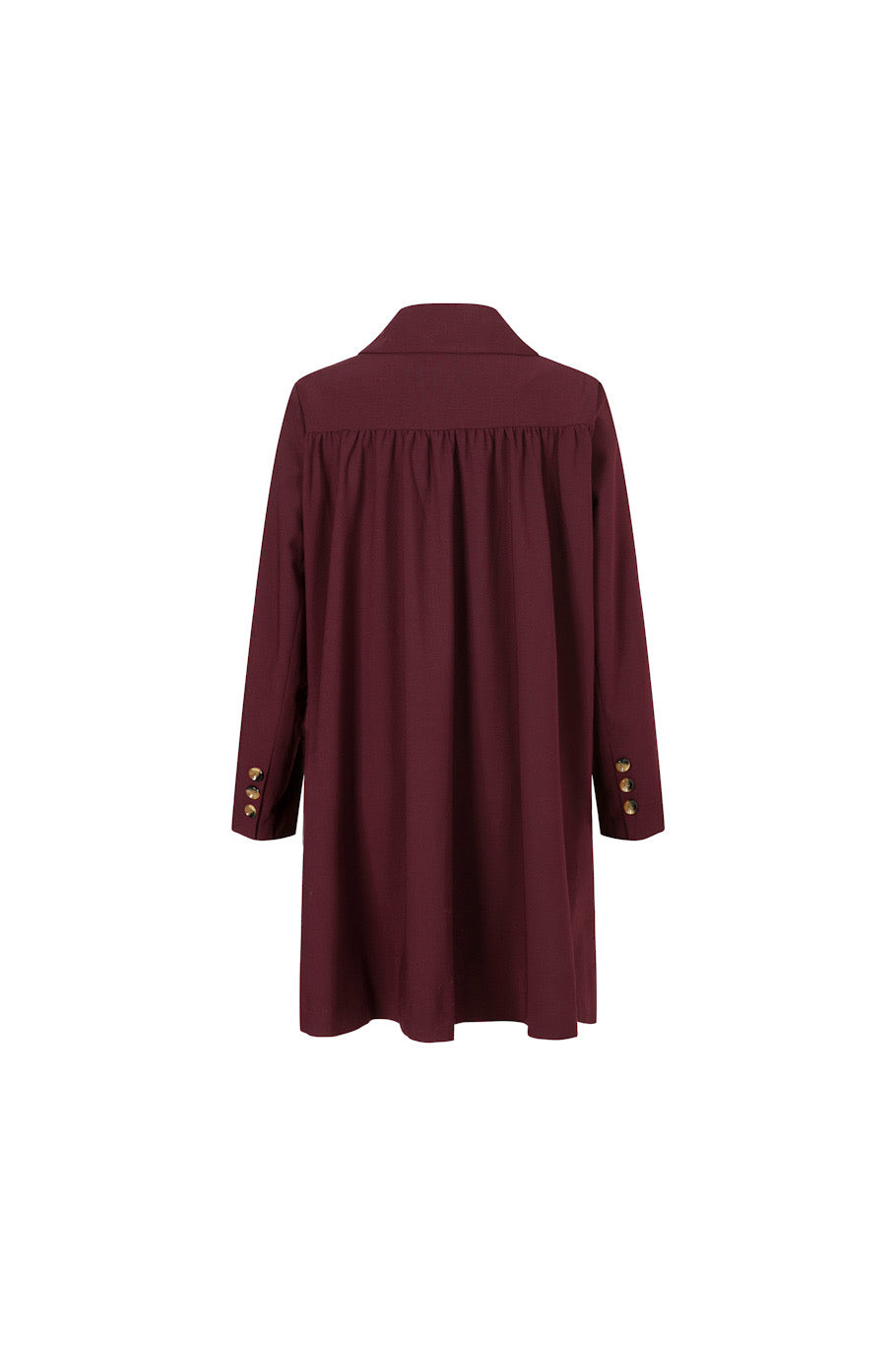 《Toy Train》Double-breasted A-line jacket